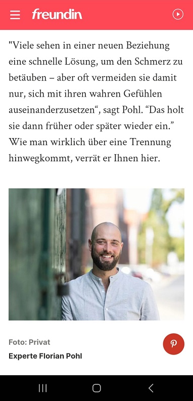 Redaktioneller Beitrag über Love Repair