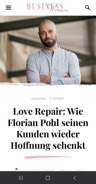 Presseartikel über Love Repair