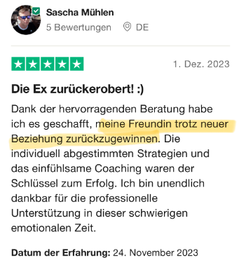 Verifizierte Kundenbewertung